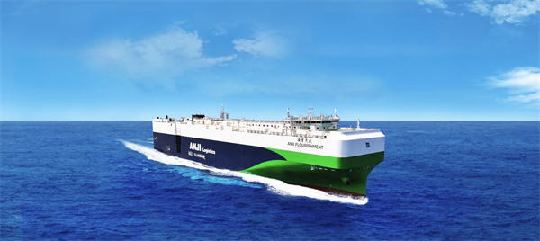 今年第六艘！9500車位遠洋汽車運輸船“安吉茂盛”輪加入安吉物流滾裝船隊
