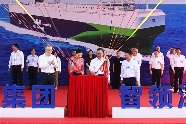 今年第六艘！9500車位遠洋汽車運輸船“安吉茂盛”輪加入安吉物流滾裝船隊
